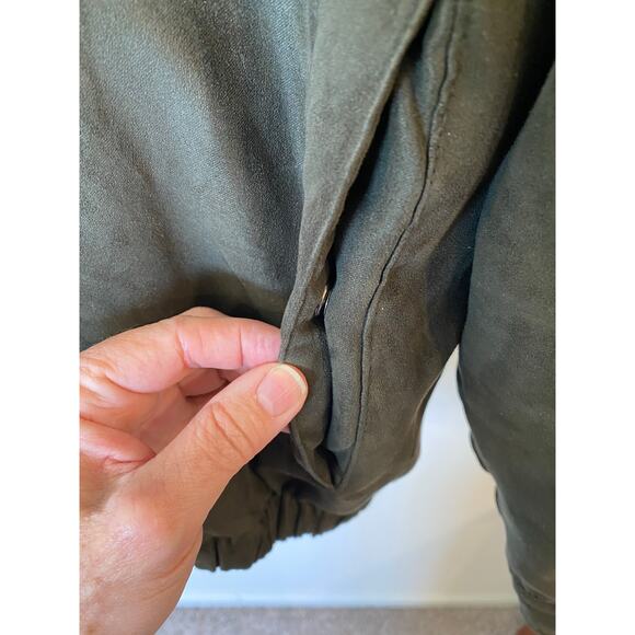 Weather Report by Weatherproof Men's Bomber Jacket XL Green Full Zip - Picture 9 of 12